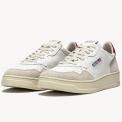 Zapatillas Autry AULM LS43 Leat/Suede/Wht/Red