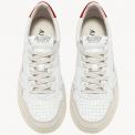 Zapatillas Autry AULM LS43 Leat/Suede/Wht/Red