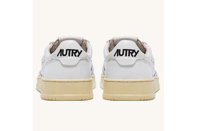 Zapatillas Autry AULM WL01 Written/Leat/Wht/negras