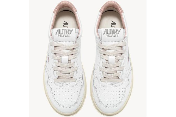 Zapatillas Autry AULW BB52 Leat / Wht / Pink