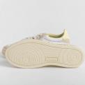 Zapatillas Autry AULW DW05 Low Wom Dra / Wri Yel Iris Blanca - Amarilla