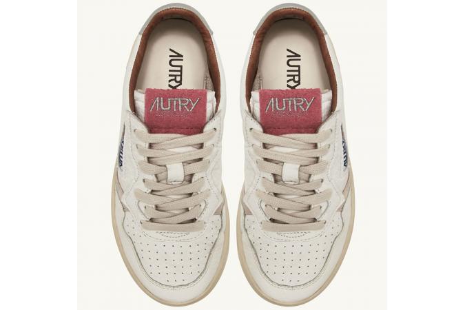 Zapatillas Autry AULW LE06 Leat/Elep/Wht/Gris