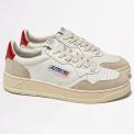Zapatillas Autry AULW LS43 Leat/Suede/Wht/Red