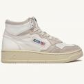 Zapatillas Autry AUMM GS04 Mid Man Goat / Suede White