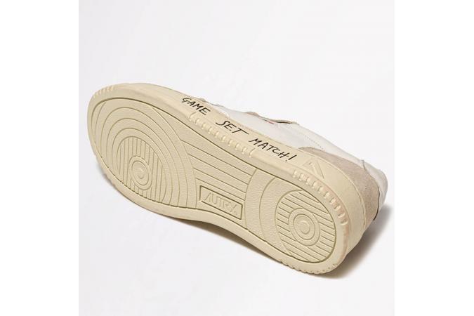 Zapatillas Autry AULW WC06 Low Wom Write/Crack Wht/White