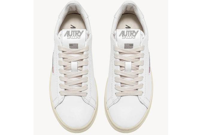 Zapatillas Autry Dallas ADLM NW01 Blancas