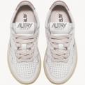 Zapatillas Autry Kids Low/ Leat/ Wht/ Pow Blancas- Rosa KULK LL16