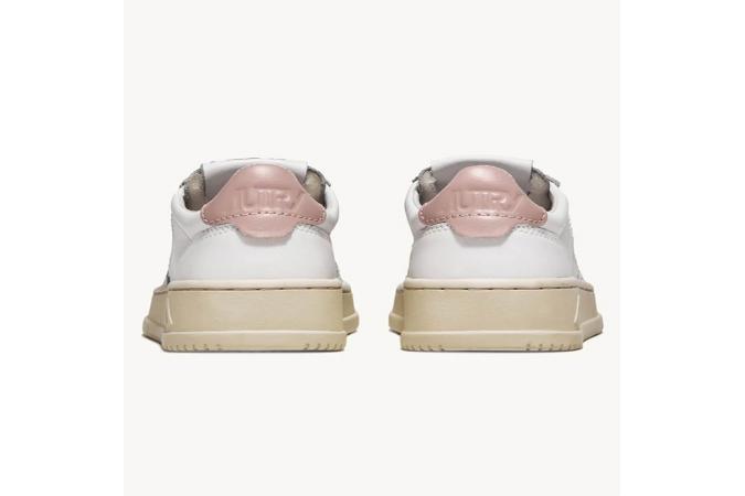 Zapatillas Autry Kids Low/ Leat/ Wht/ Pow Blancas- Rosa KULK LL16