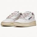 Zapatillas Autry Kids Low/ Leat/ Wht/ Pow Blancas- Rosa KULK LL16