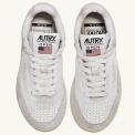 Zapatillas Autry Open Mid Leat/Leat White