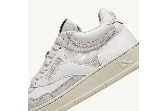 Zapatillas Autry Open Mid Leat/Leat White