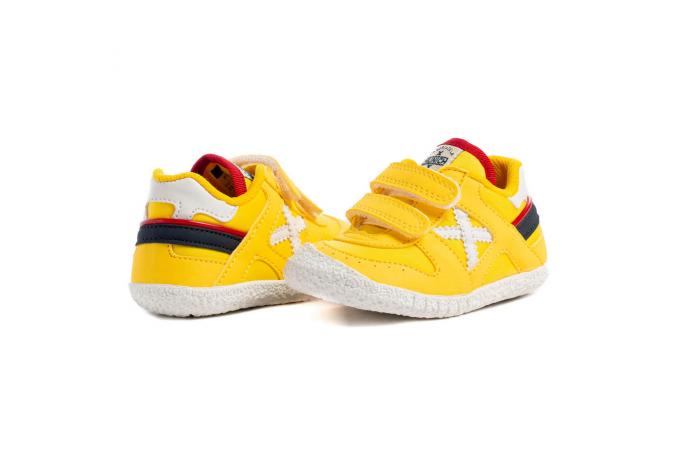 ZAPATILLAS BABY GOAL 1508 AMARILLO