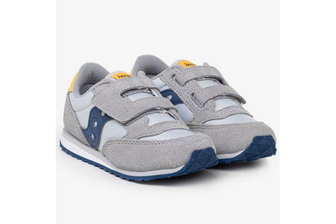 Zapatilla Baby Jazz Hl Gris/Azul/Amarillo