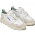 Zapatilla Autry AULM LS23 Low Man Leat/Suede Wht/Amazon