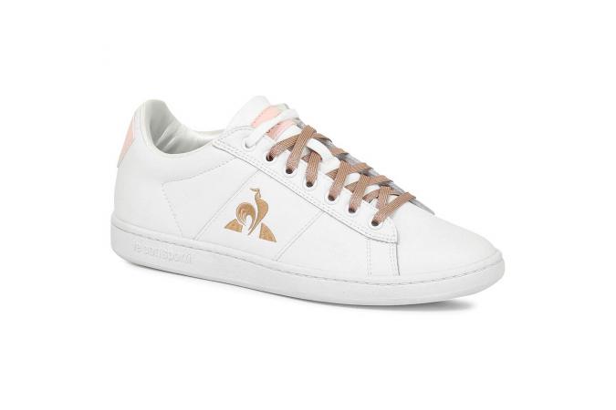 Zapatillas Court Classic W Optical White/Cloud Pink