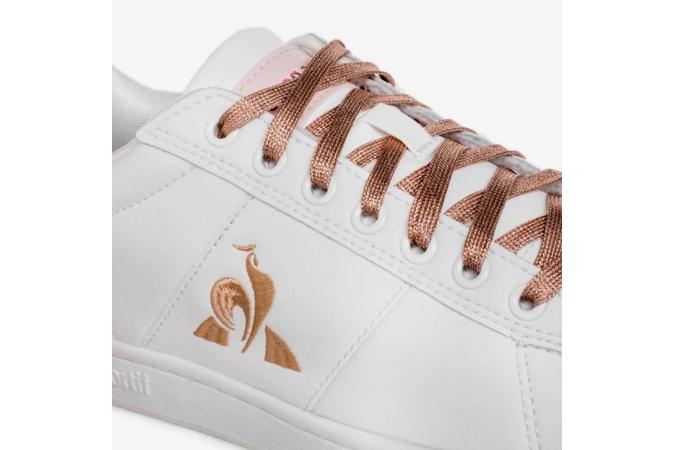 Zapatillas Court Classic W Optical White/Cloud Pink