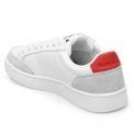 Zapatillas Court Net  Optical white Red