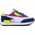 Zapatillas Future Rider Play On Azul Blanco