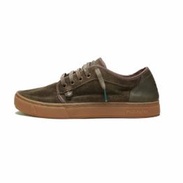 Zapatilla Satorisan Heisei Suede Deep Khaki Gr