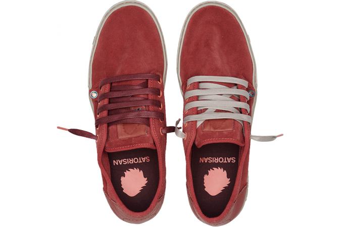 Zapatillas Heisei Suede Goji Berry