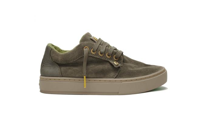 Zapatilla Heisei V2 Suede Deep Khaki