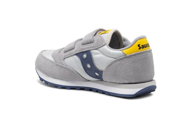 Zapatilla Jazz Double Hl Gris/Azul/Amarillo