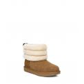 Bota K Fluff Mini Quilted Chesnut