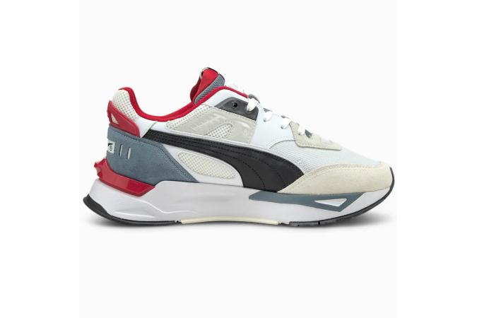 Zapatillas Puma Mirage Sport Remix Blanca-Negra-Roja