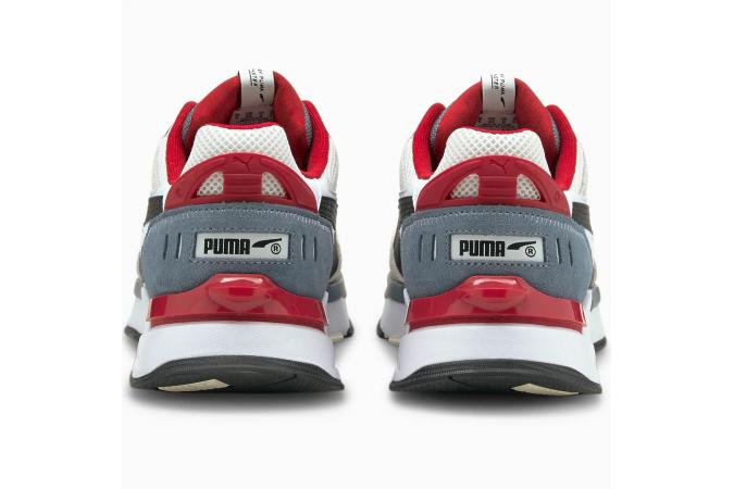 Zapatillas Puma Mirage Sport Remix Blanca-Negra-Roja