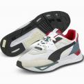 Zapatillas Puma Mirage Sport Remix Blanca-Negra-Roja