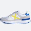 Zapatillas Munich Alpha 61 Blanca / Azul / Amarillo