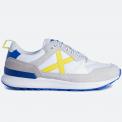 Zapatillas Munich Alpha 61 Blanca / Azul / Amarillo