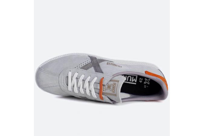 Zapatillas Munich Barru 112 Gris Claro