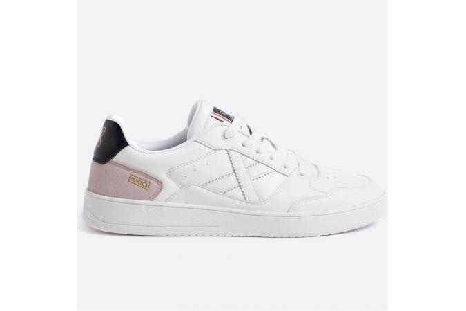 Zapatilla Munich Legit 01 Blanca y Negro