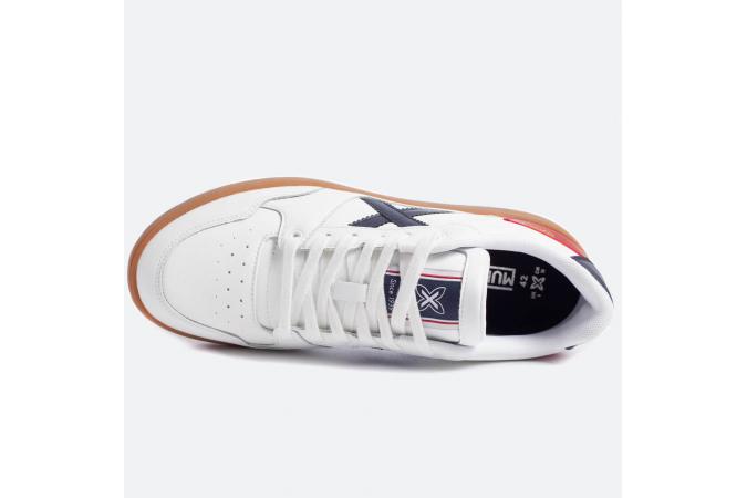 Zapatilla Munich Legit 03 Blanca/Azul