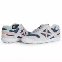 Zapatillas Munich Mini Goal 1563 Gris/Azul/Rosa