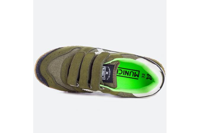 Zapatillas Munich Mini Goal Vco 1541 Verde