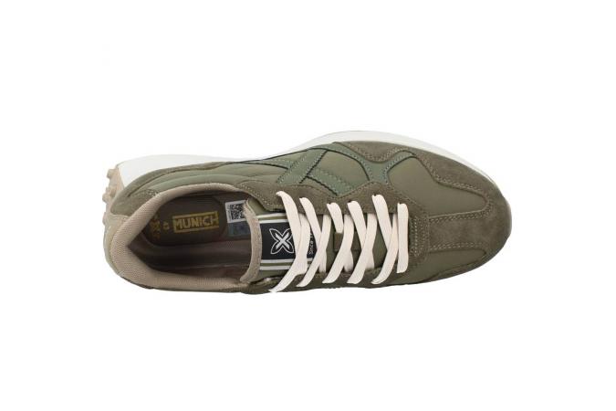 Zapatillas Munich Road 22 Verde Khaki