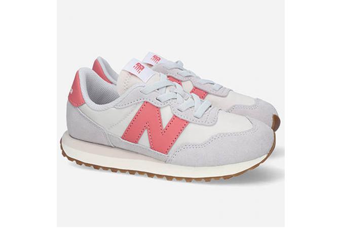 Zapatillas New Balance GS237PK Gris/Rosa