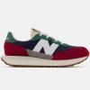 Zapatillas New Balance GS237ED Marino- Verde - Rojo