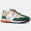 Zapatillas New Balance GS327SP Verde - Beige - Blanco