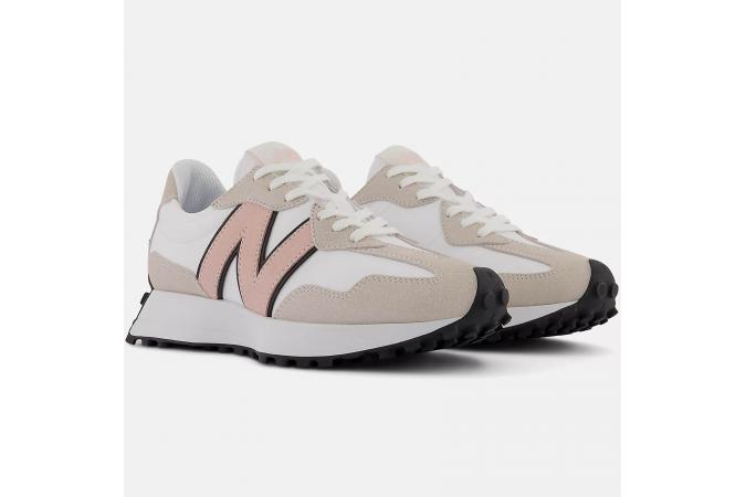 Zapatilla New Balance WS327LR Blanca/Rosa