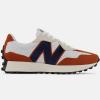 Zapatillas New Balance MS327PR Blancas/ Naranja