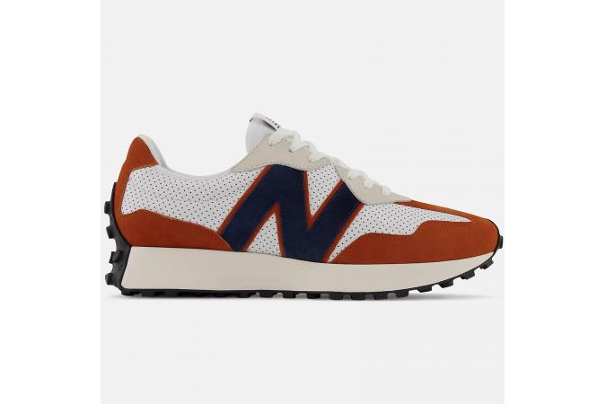 Zapatillas New Balance MS327PR Blancas/ Naranja