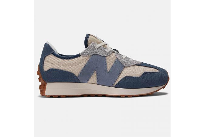 Zapatillas New Balance GS327RD Azul/Beige