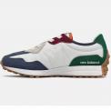 Zapatillas New Balance GS327HH1 Blanca-Marino-Verde