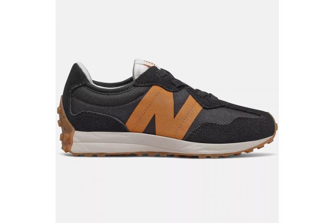 Zapatillas New Balance 327 Negra & Naranja