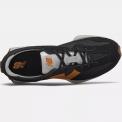 Zapatilla New Balance GS327HN1 Negro y Naranja