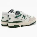 Zapatilla New Balance BB550WT1 Blanco y Verde