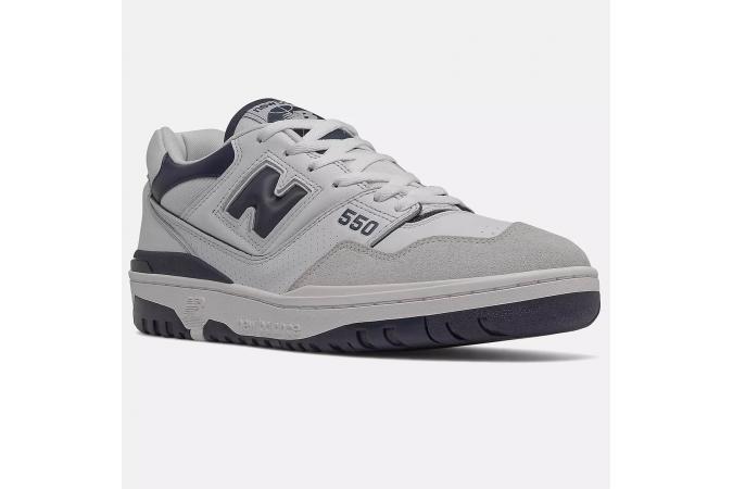 Zapatilla New Balance BB550WA1 Blanco y Azul